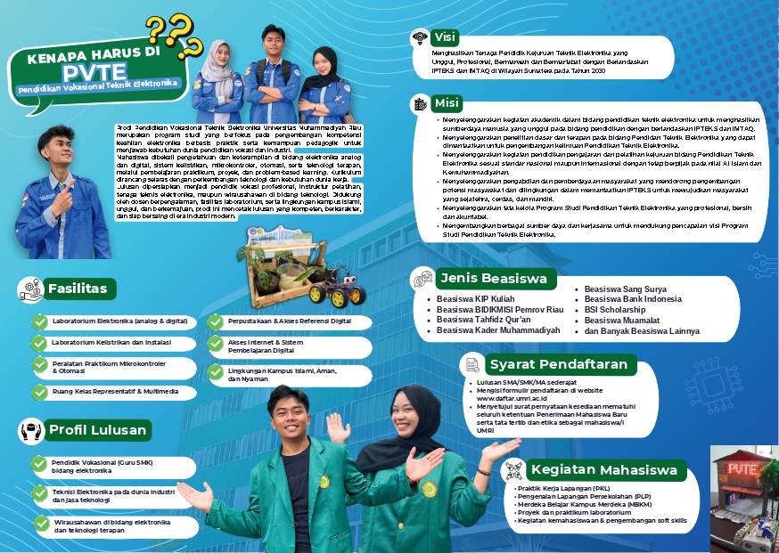 Inilah Beberapa Alasan kenapa harus Gabung PVTE UMRI