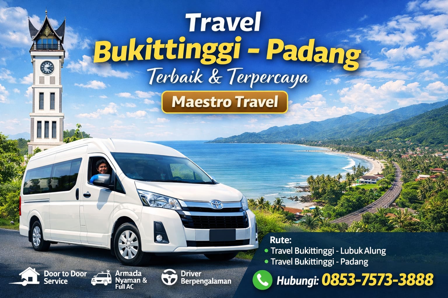 Travel Bukitting Padang Maestro Travel