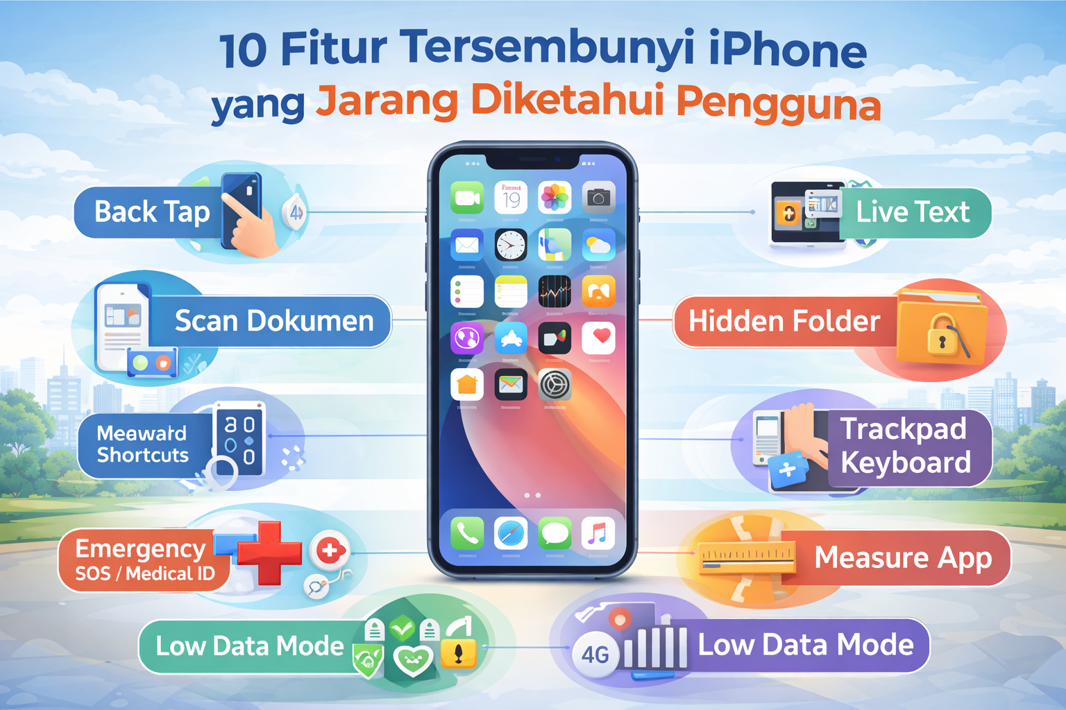 10 Fitur Tersembunyi iPhone yang Jarang Diketahui Pengguna