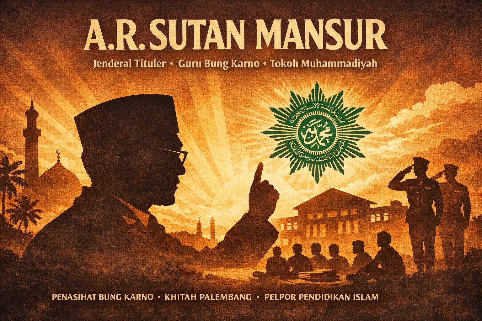 A.R. Sutan Mansur: Guru Agama Bung Karno, dan Pilar Besar Muhammadiyah dari Ranah Minang