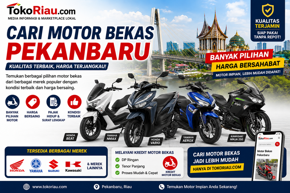 Cari Motor Bekas Berkualitas di Pekanbaru