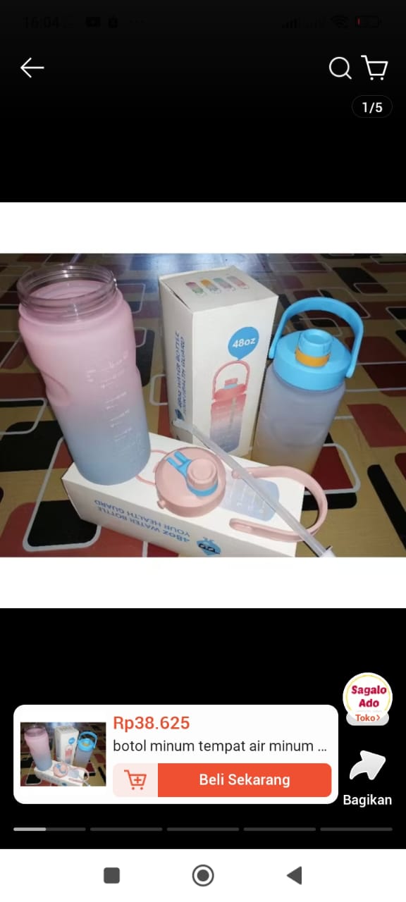 LION STAR Botol MInum Kulkas Drink Saloon Cooler 3 L