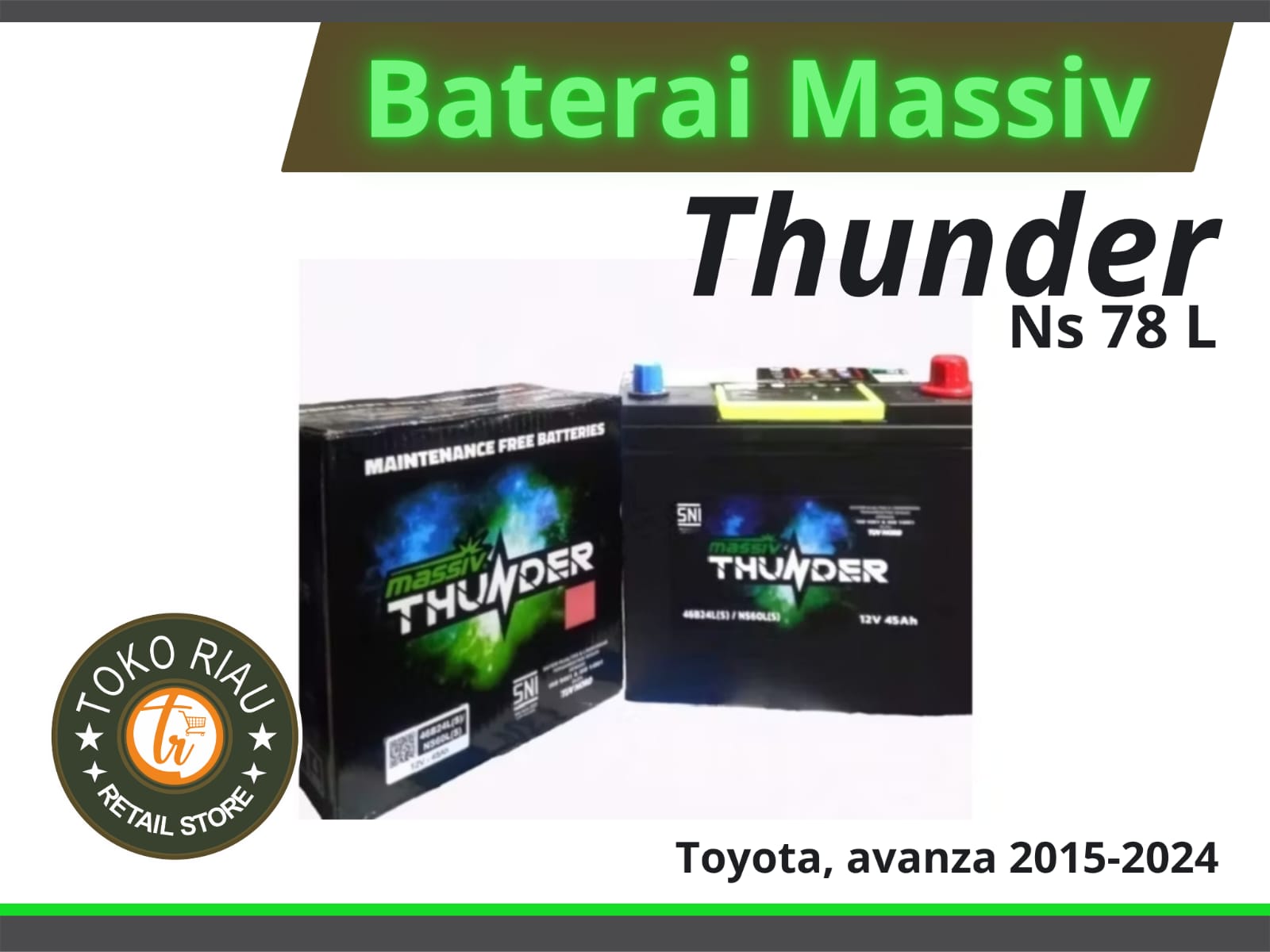 Baretai / Aki Thunder Avanza 2015-2024