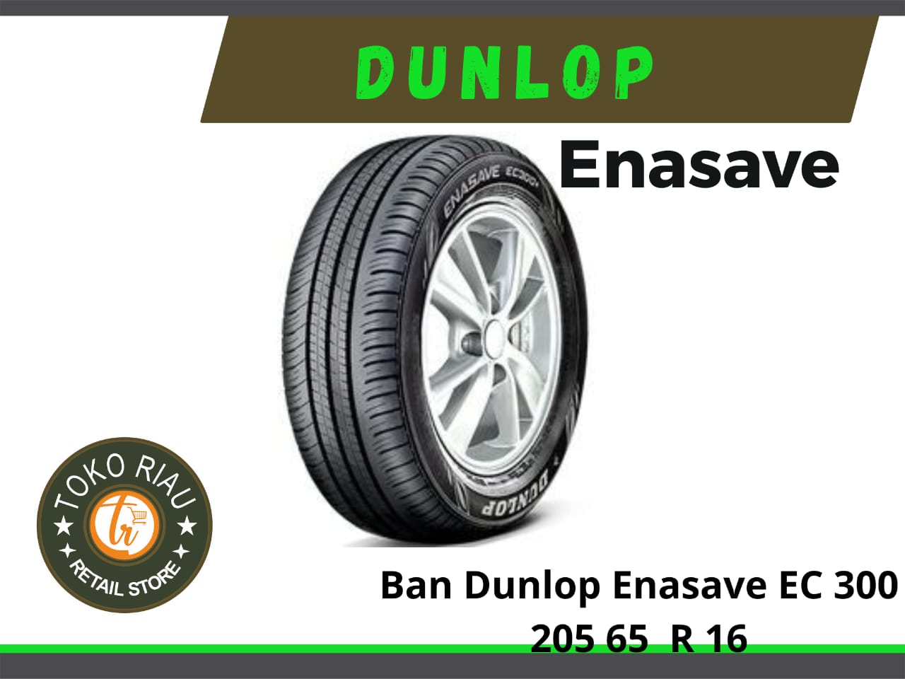 Ban Dunlop Enasave EC 300 205 / 65 / R16 