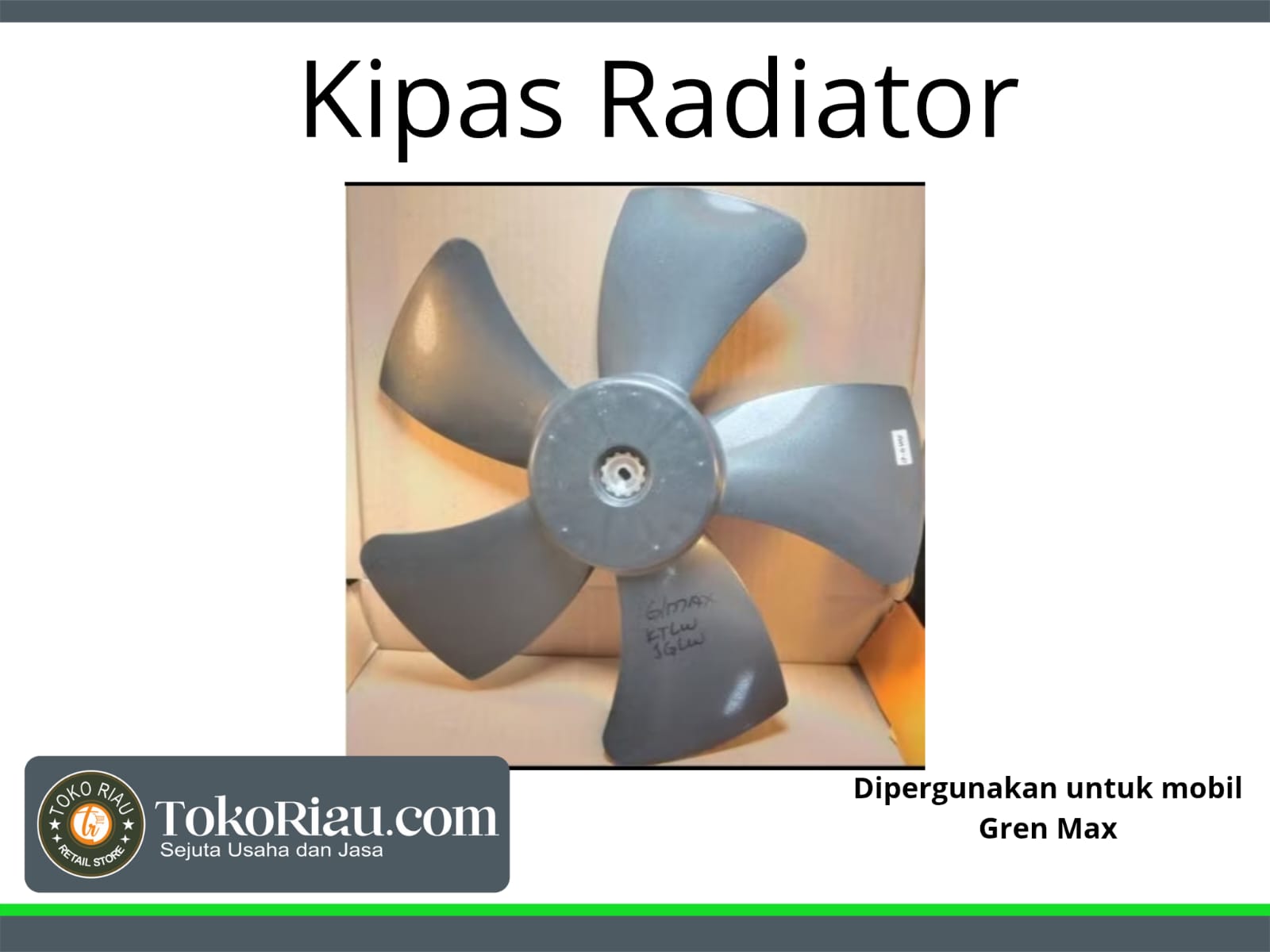  Kipas Radiator Grand Max