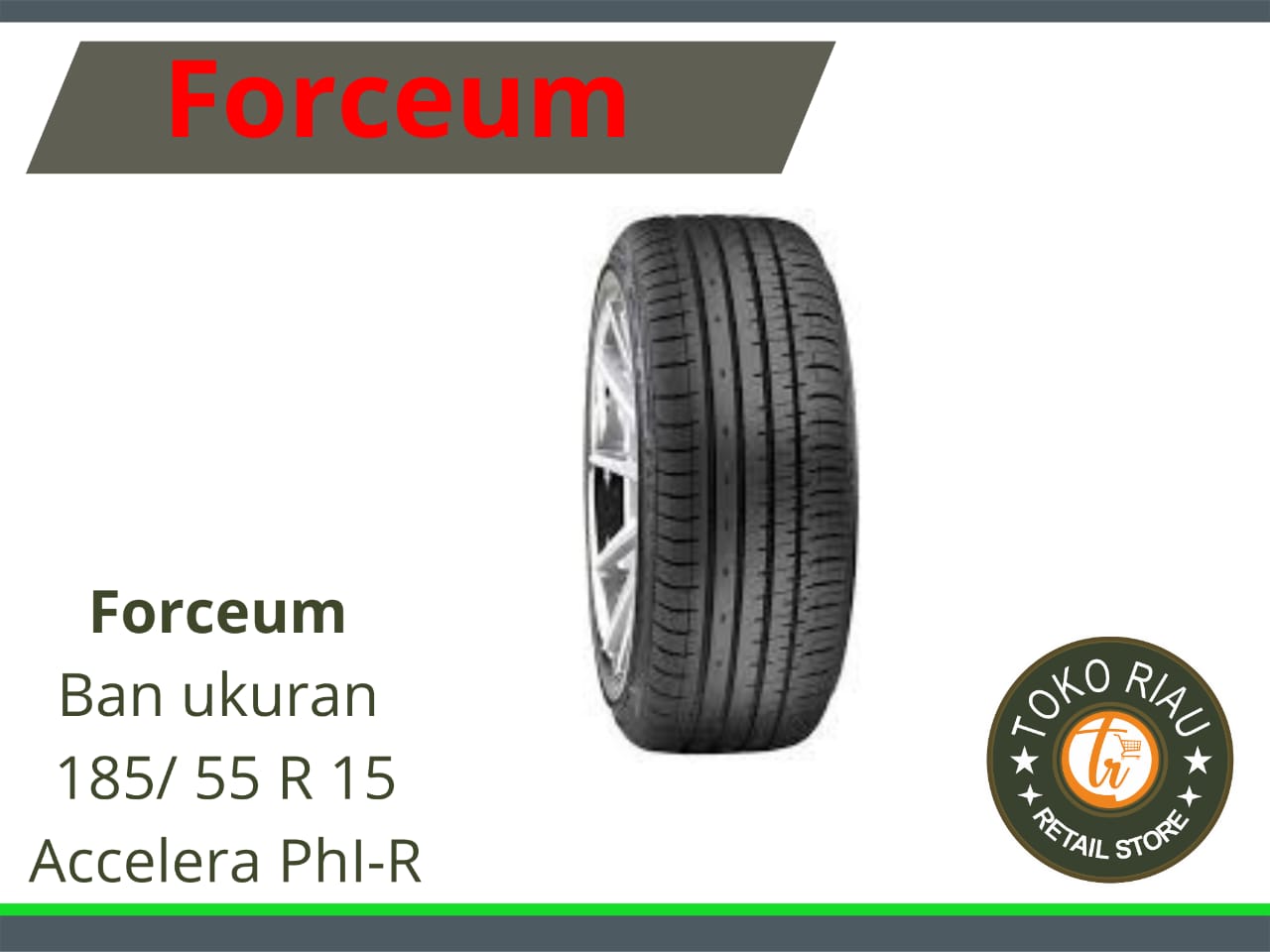 Ban Mobil Tubles 185 55 R15 ACCELERA PHI-R 