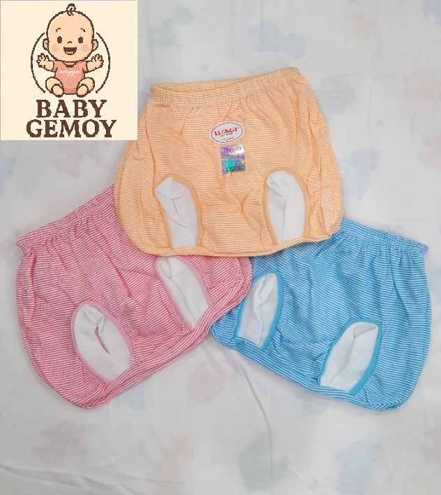 Usagi Celana Bayi / Celana Pop usagi Salur isi 3 Pcs SNI
