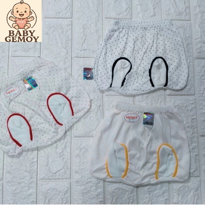 Celana Bayi / Celana Pop Usagi Bintik isi 3 pcs 