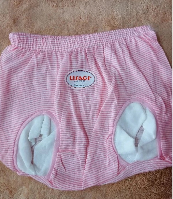 Usagi Celana Bayi / Celana Pop usagi Salur isi 3 Pcs SNI