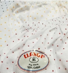 Usagi Celana Panjang Bayi Bintik Ukuran M Katun SNI 3 Pcs