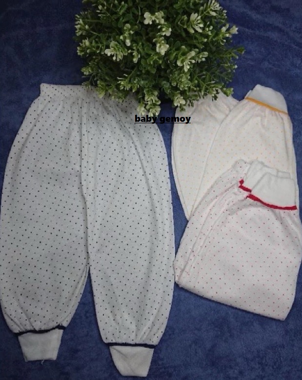 Usagi Celana Panjang Bayi Bintik Ukuran XXL Katun SNI 3 Pcs