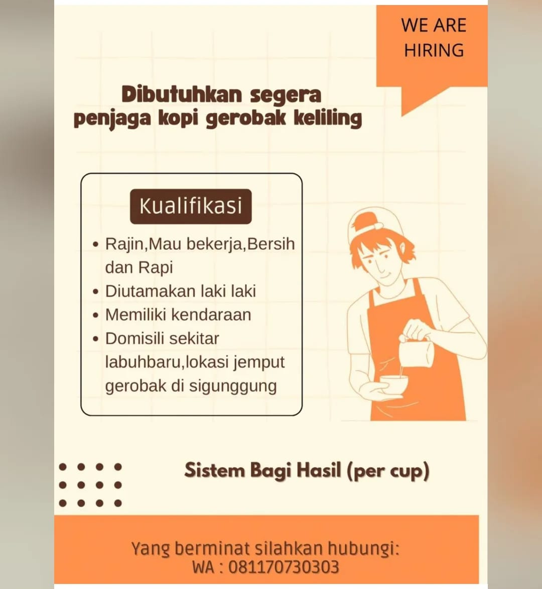 Barista Coffe Shop Keliling