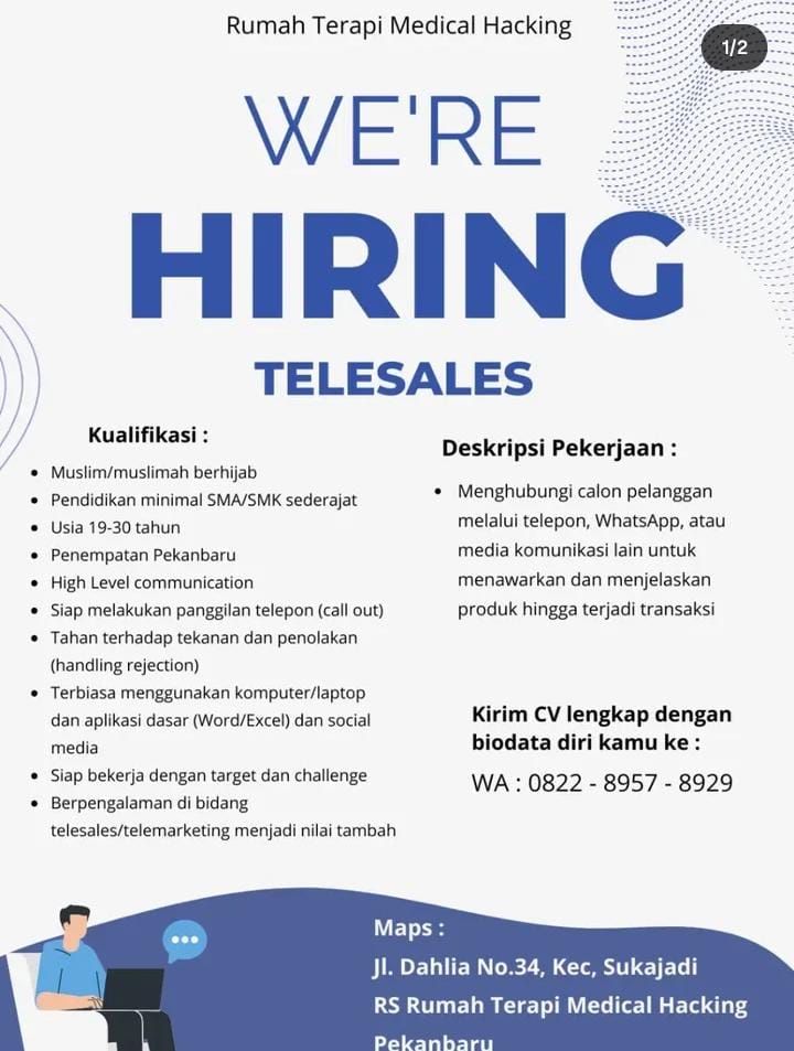Loker Kerja Telesales
