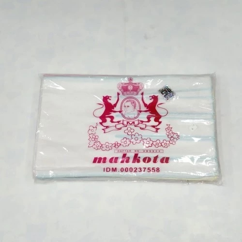 Mahkota Gurita Bayi Katun Polos 6 Pcs