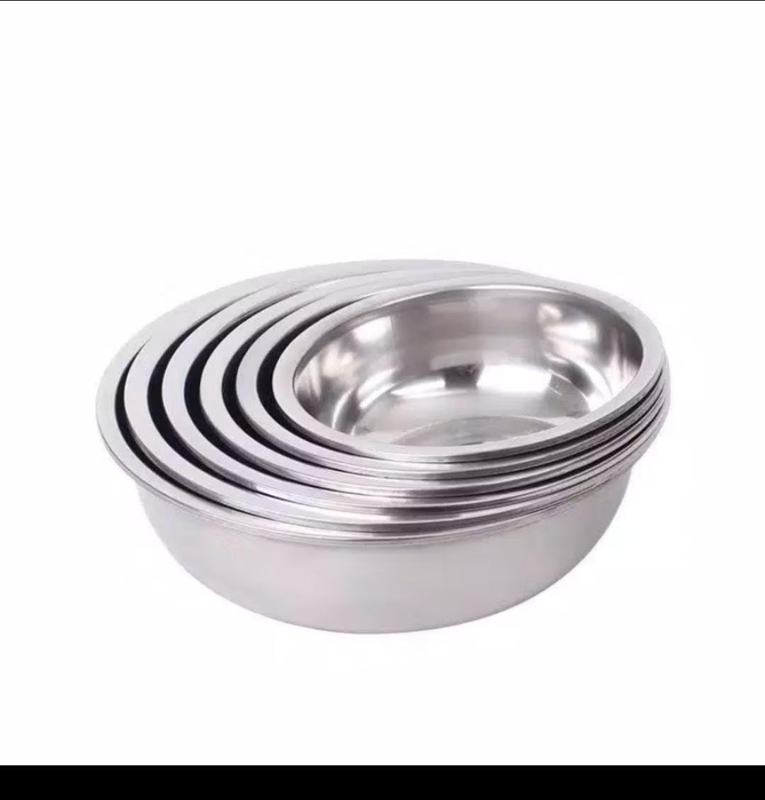 6 PCS Baskon Stainless / Panci / Serba Guna Set 6 Ukuran 14 24cm