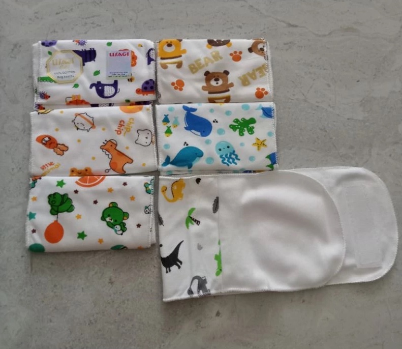 Usagi Gurita Bayi Lem Gold Putih / Perekat Isi 6 pcs Katun SNI Pekanbaru