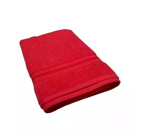 Merah Putih Handuk Merah Putih Ukuran Dewasa 70x135cm - Katun Lembut, Menyerap Ai