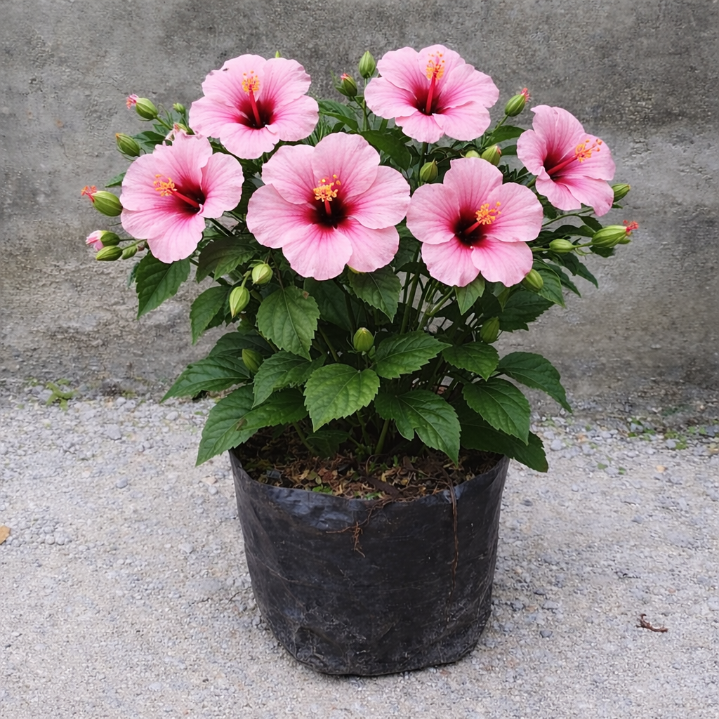 Bunga Kembang Sepatu Pekanbaru