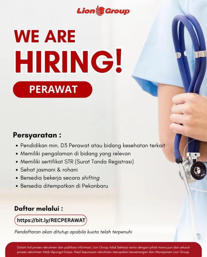 Lowongan Kerja Perawat Pekanbaru