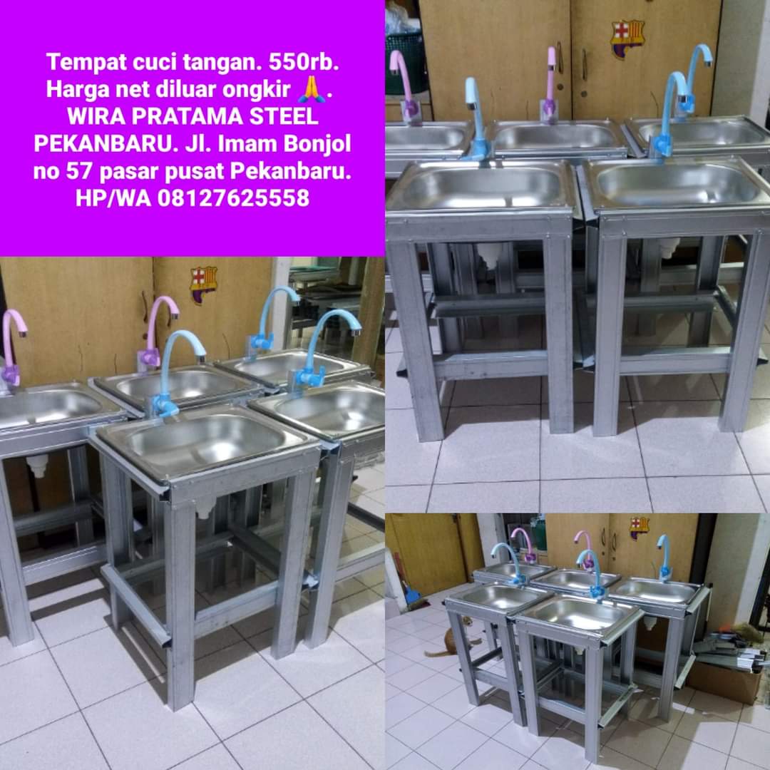 Tempat Cuci Tangan Praktis & Higienis / Pekanbaru