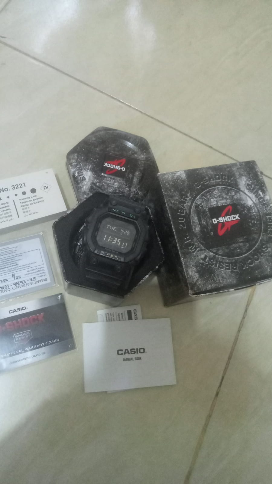Jam Tangan Casio G-SHOCK seri GX-56BB Tough Solar / Pekanbaru