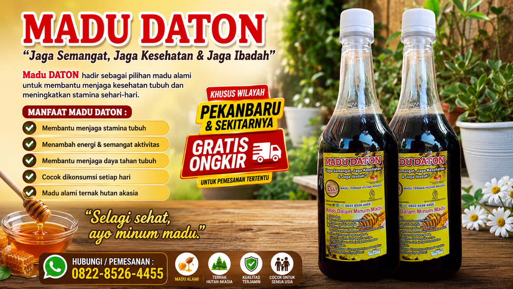 Jual Madu DATON Pekanbaru - Siap Antar Wilayah Pekanbaru