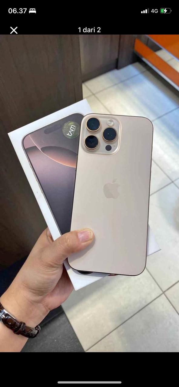 JUALN IPHONE 16 PRO IMEI PERMANEN - PEKANBARU